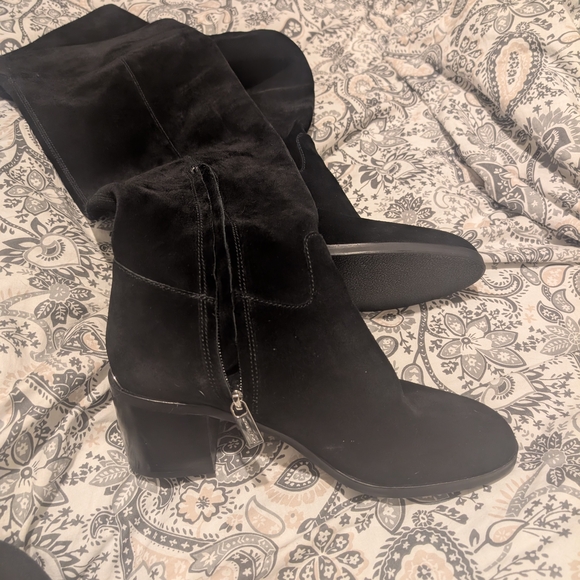 Michael Kors Black Over the Knee Boots - Picture 5 of 10